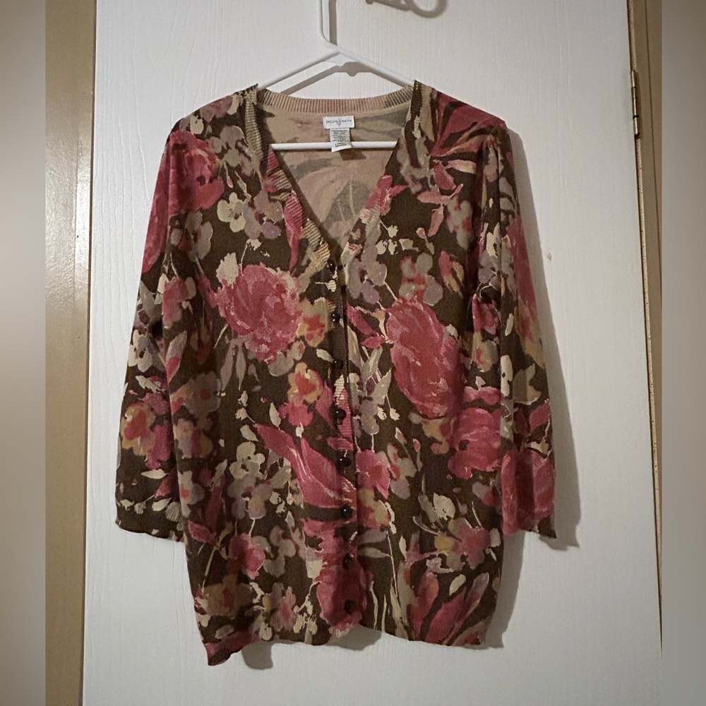 Jaclyn Smith Knit cardigan